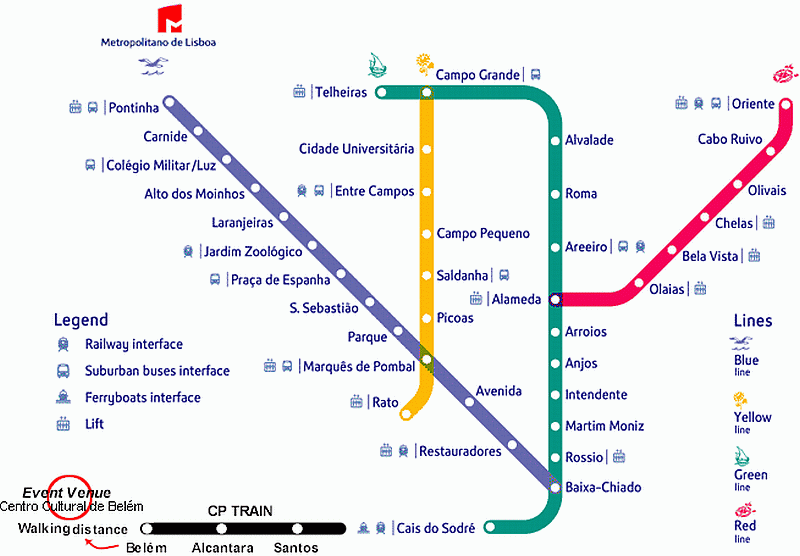 metro lisboa mapa