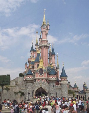 Castillo de la Bella Durmiente en Disneyland Pars