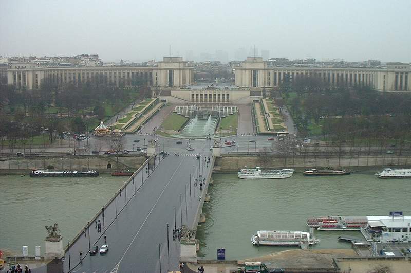 Trocadero y Palais Chaillot